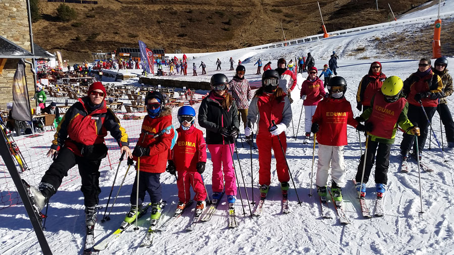 Cursos de esquí para niños