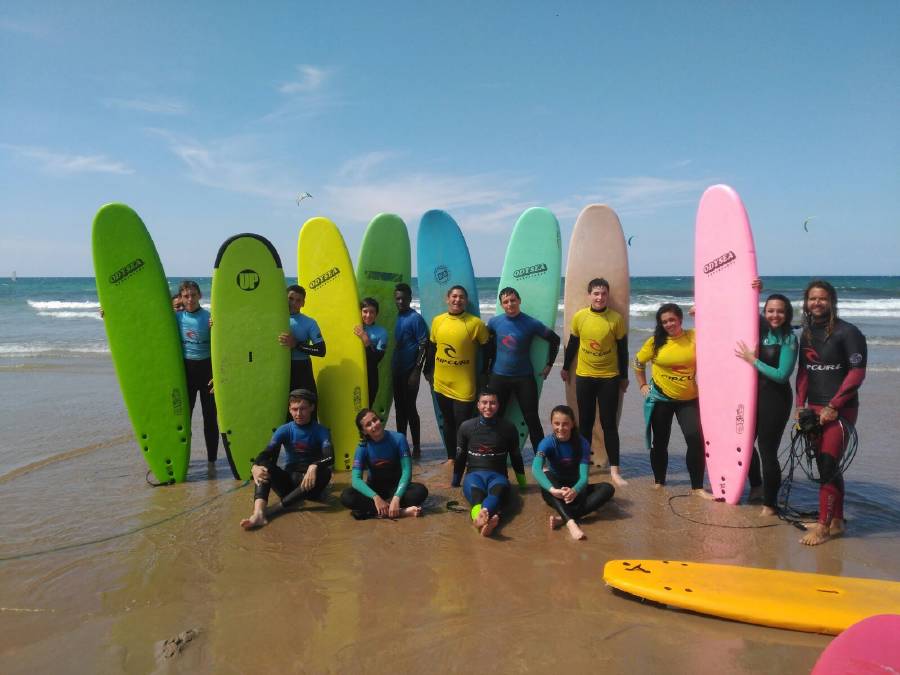 Surf campamento ingles o francés Salamanca 2017