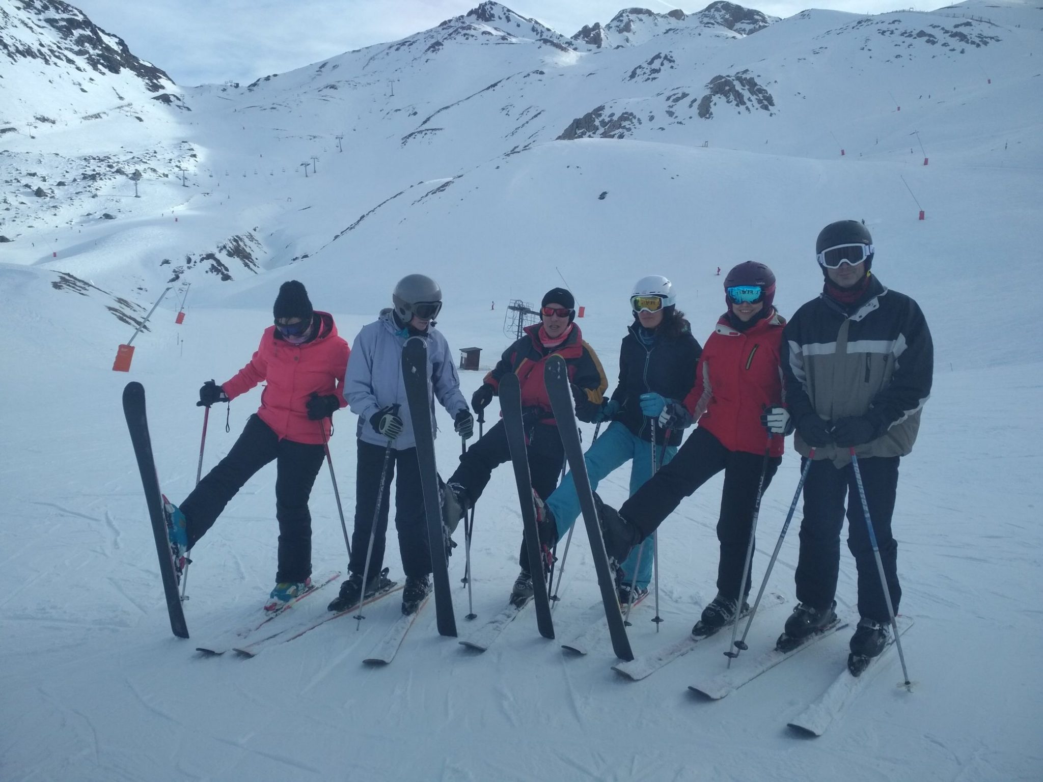 Clase esqui curso enero reyes 2019