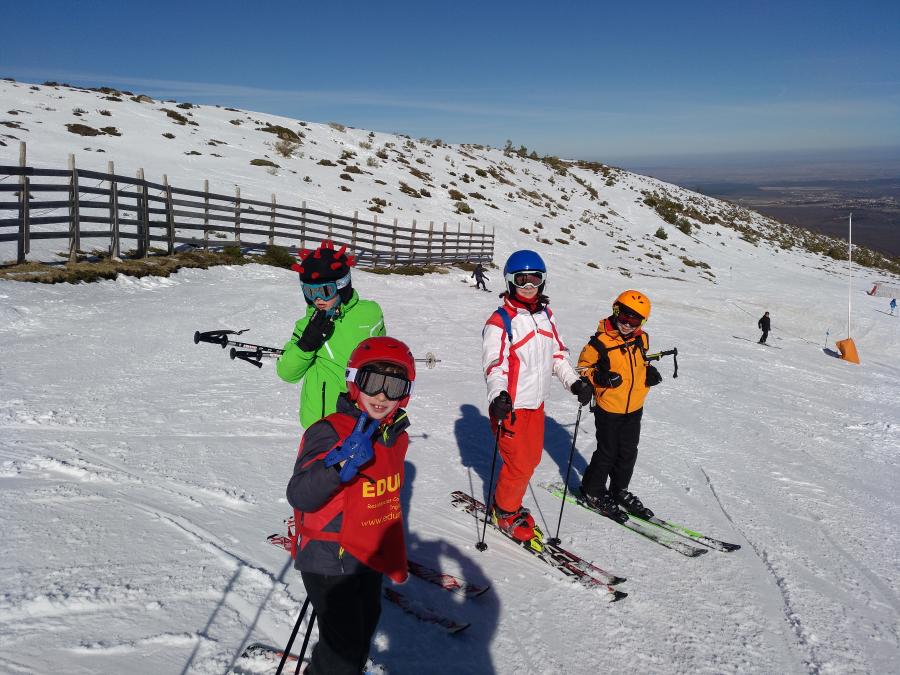 clases de esqui infantil Pinilla Valdesqui