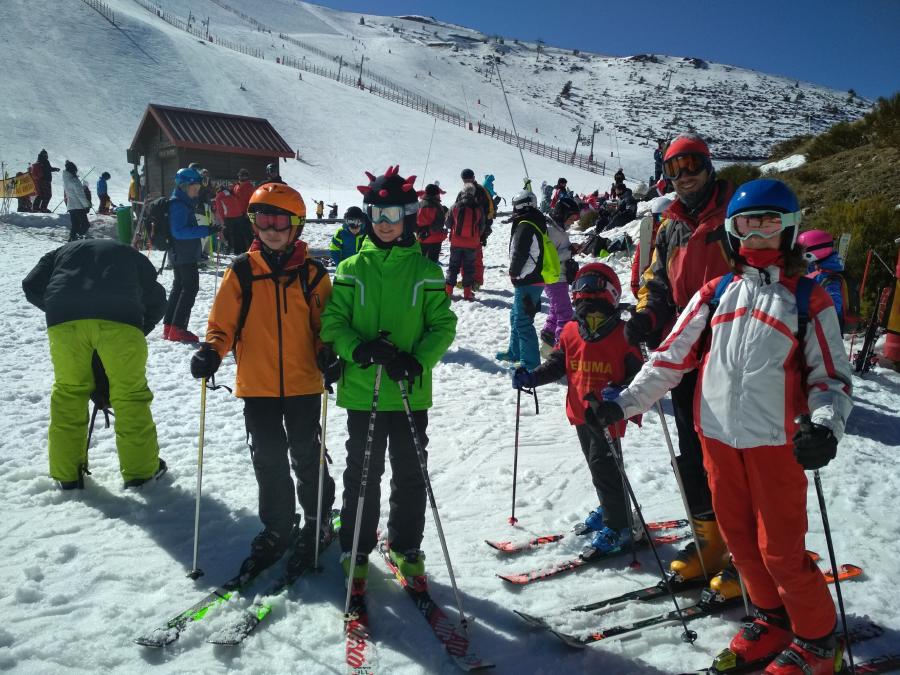 aprender a esquiar Madrid Valdesqui Pinilla