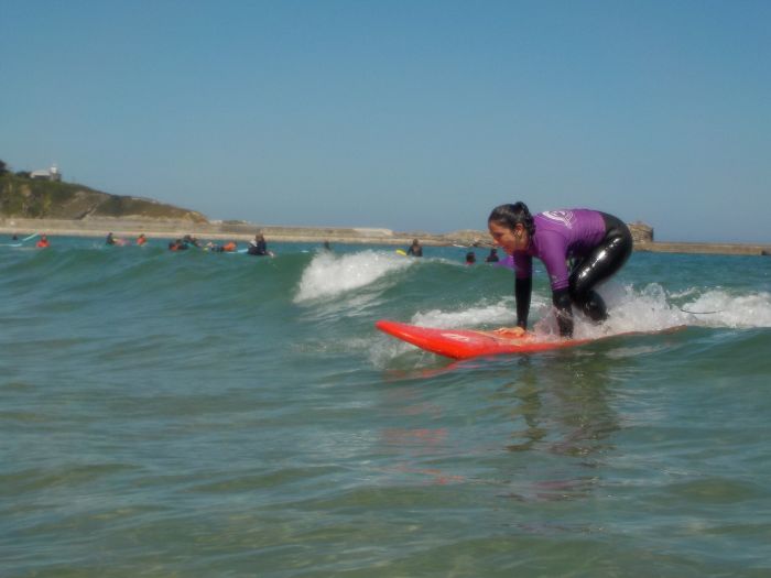 Surf. Excursion. Diario campamento multiaventura Asturias 2019