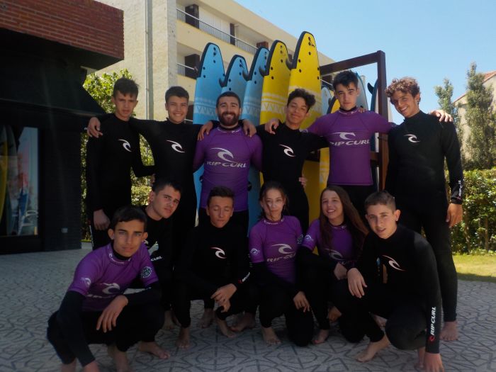 Surf. Excursion. Diario campamento multiaventura Asturias 2019