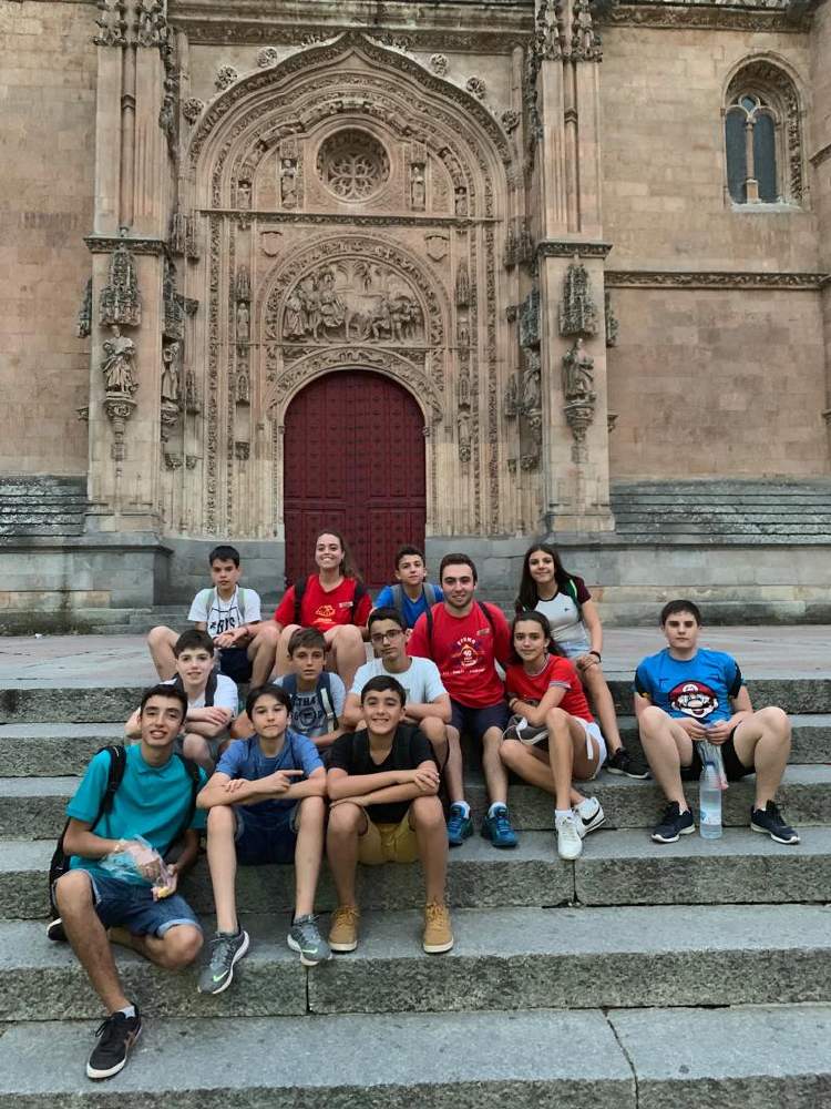 Excursion Diario campamento Salamanca y curso inglés y francés 2019