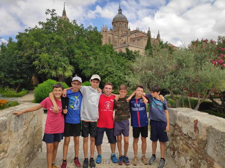 Visita Diario campamento Salamanca y curso inglés y francés 2019