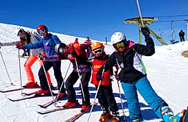 Curso esqui carnaval dias sin cole 2024 Valdesqui