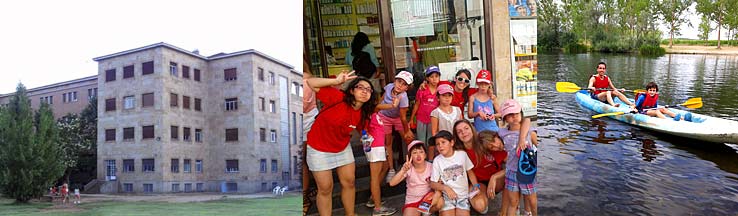 Colonia de verano infantil para niños pequeños en Salamanca.