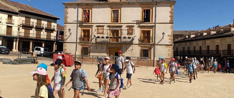 Visita a Riaza. Campamento de verano en Segovia