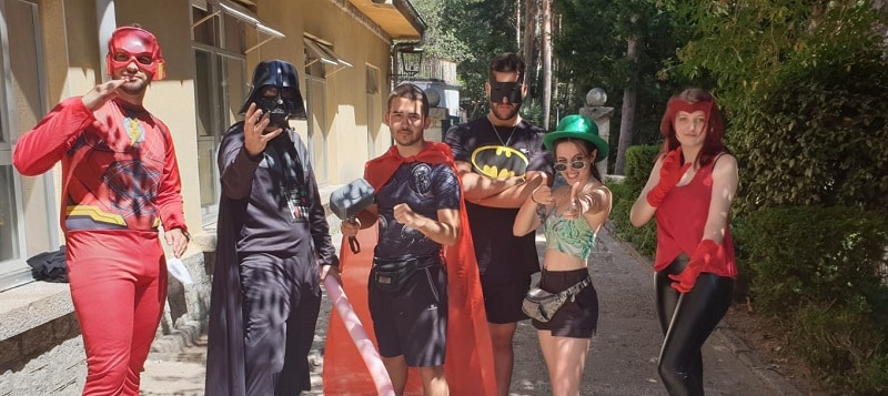 Superheroes vs Supervillanos - campamento de verano Madrid Agosto