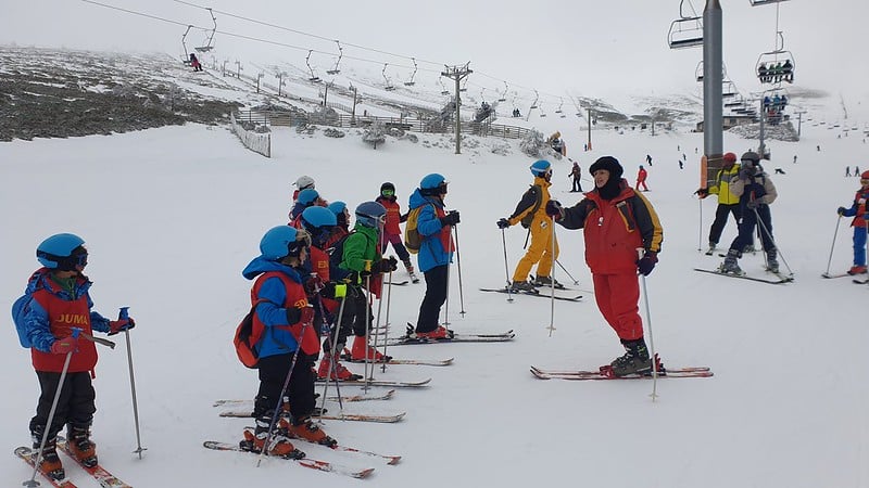 Clases esqui Semana Blanca Vacaciones escolares 2023