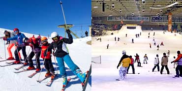 Día de esquí en Valdesquí o Xanadu para colegios 2024
