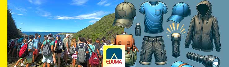 Ropa cómoda en el equipaje para el campamento multiaventura Asturias